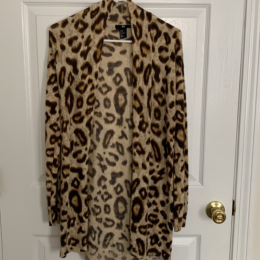 H&M Leopard cardigan
